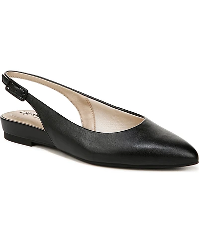 LifeStride Women's Percy Pointed Toe Slingback Flats