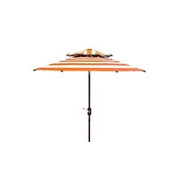 Safavieh Iris Fashion Line 9Ft Double Top Umbrella