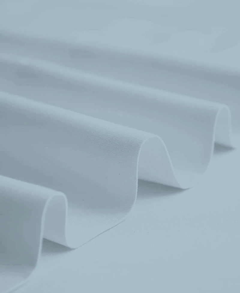 Purity Home 300 Thread Count Brushed Cotton Percale Pillowcase Pair