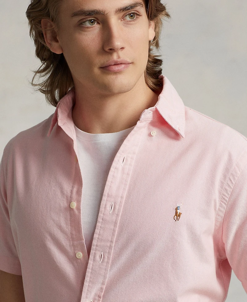 Polo Ralph Lauren Men's Classic-Fit Short-Sleeve Oxford Shirt
