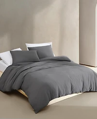Calvin Klein Seersucker 3 Piece Comforter Set