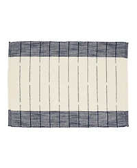 Saro Lifestyle Thin Stripe Placemats Set of 8, 14"x20"