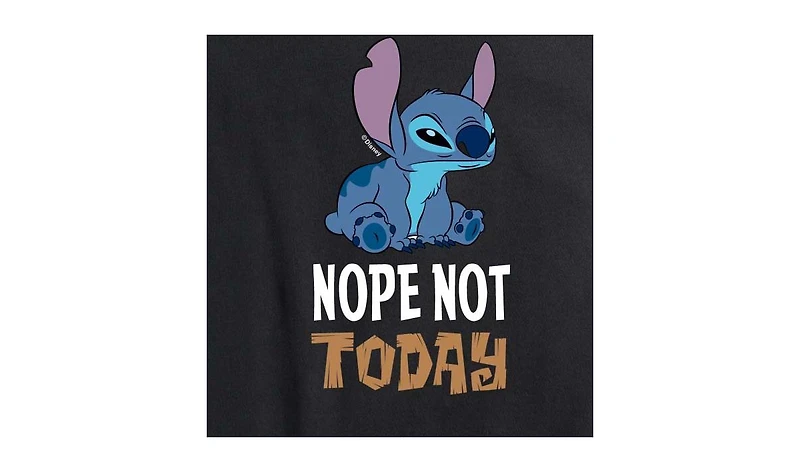 Hybrid Apparel Trendy Plus Lilo & Stitch Nope Not Today Graphic T-Shirt