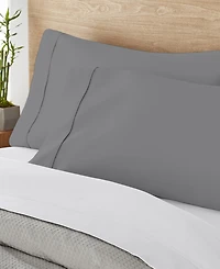 Purity Home 400 Thread Count Cotton Percale Pillowcase Pair, King