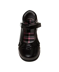 French Toast Little Girls Artificial Leather Construction School Shoes