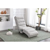 Streamdale Modern Indoor Linen Chaise Lounge