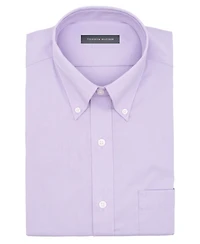 Tommy Hilfiger Men's Regular Fit Wrinkle Resistant Stretch Dress Shirt
