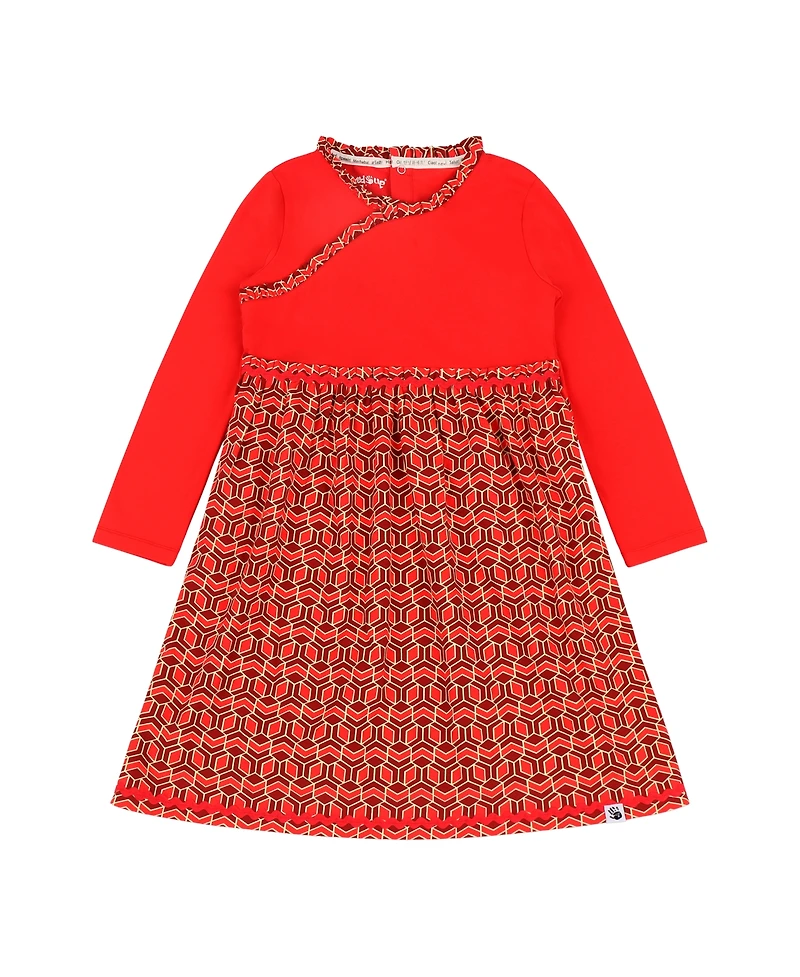 Mixed Up Clothing Girls Ruffle Dress