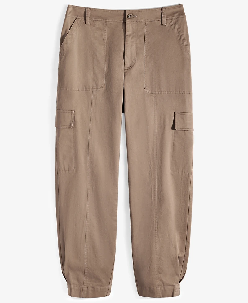 On 34th Women's Tapered Ankle-Length Cargo Pants, Created for Macy's
