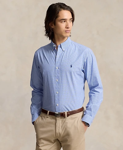 Polo Ralph Lauren Men's Slim-Fit Stretch Poplin Shirt