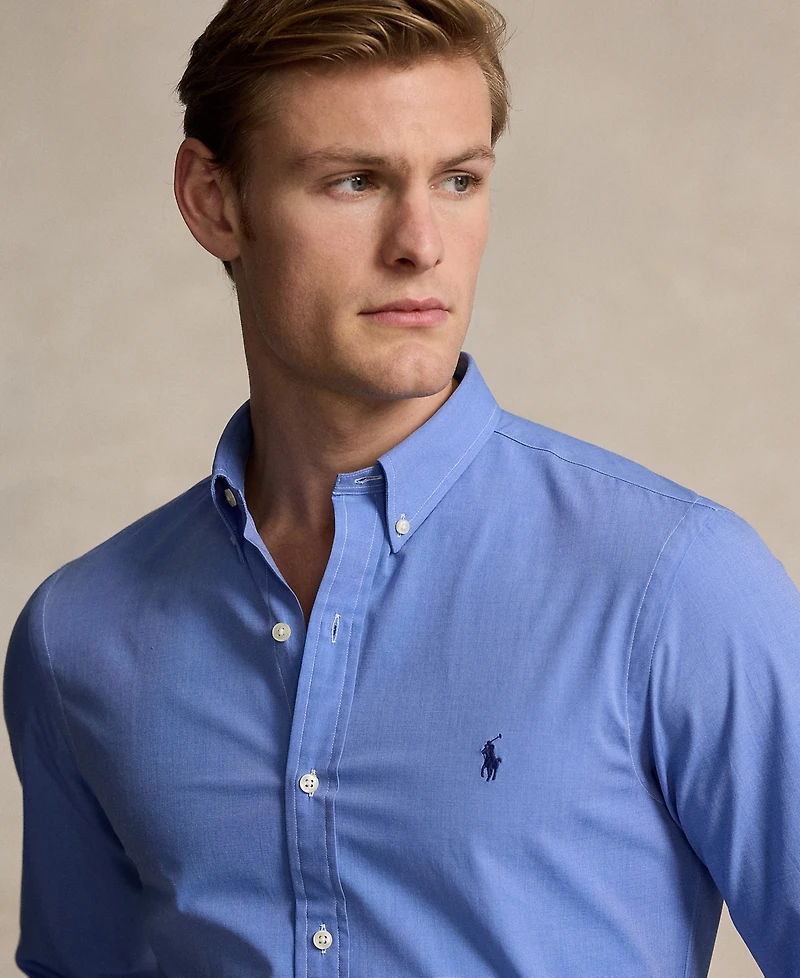 Polo Ralph Lauren Men's Slim-Fit Stretch Poplin Shirt