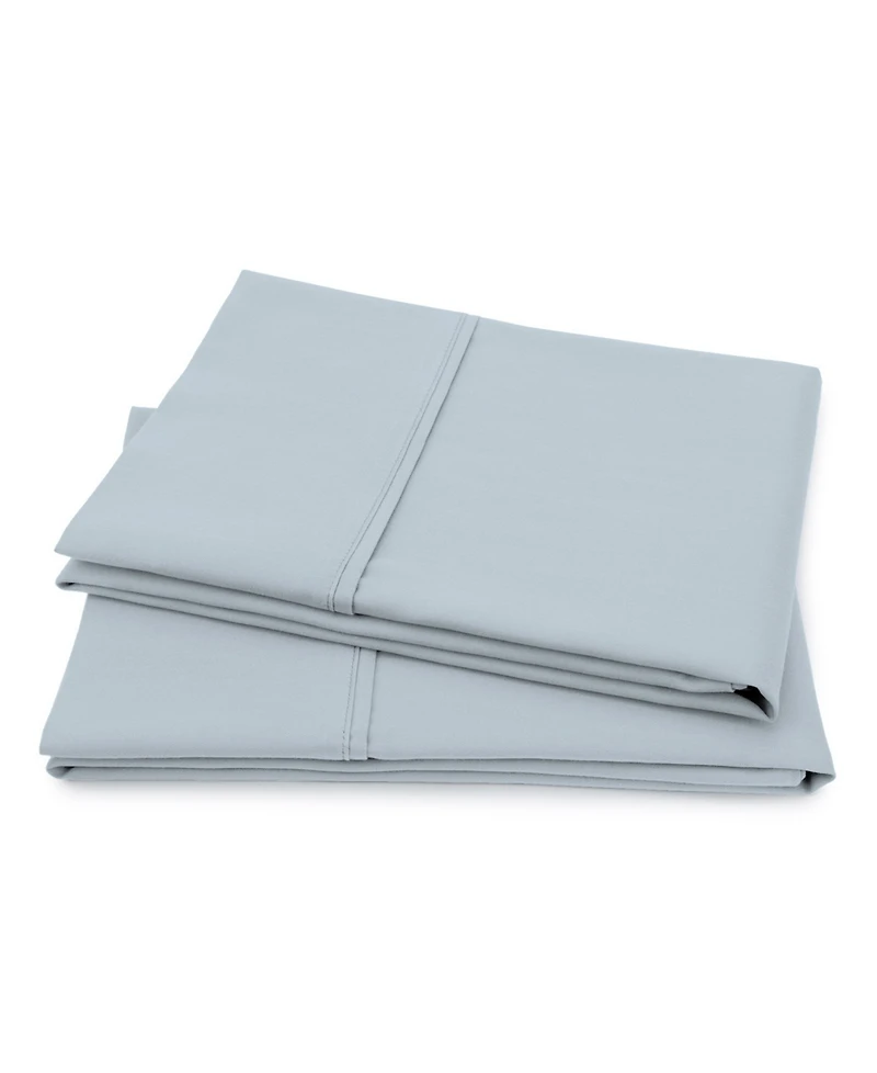 Purity Home 400 Thread Count Wrinkle Resistant Cotton Sateen Pillowcase Pair