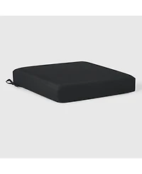 WestinTrends Outdoor Patio Furniture Seat Chair Square Cushions Without Welt Set of 2, 20" x 19"