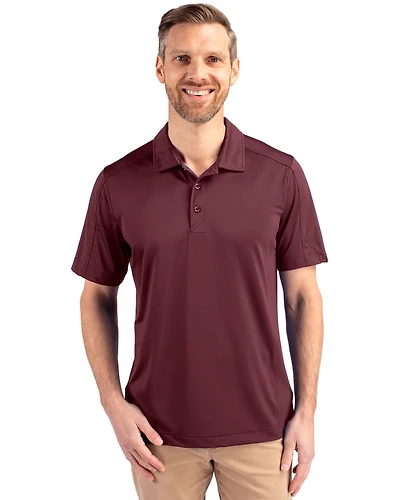 Cutter & Buck Prospect Textured Stretch Mens Short Sleeve Polo Shirt