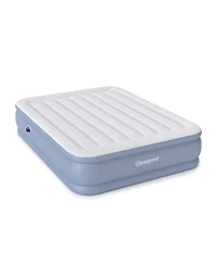 Beautyrest Hi Loft 16" Full Air Mattress, Raised Inflatable Blow-Up Bed, Powerful Pump, Adjustable