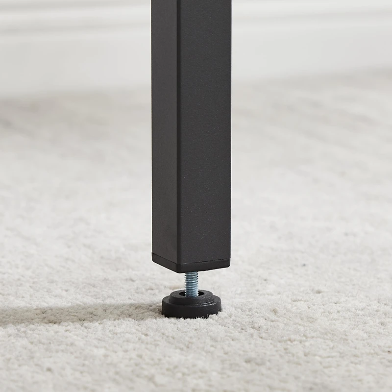 Bar Table Set With 2 Bar Stools Pu Soft Seat With Backrest23.62"W X 23.62"D X 35.43