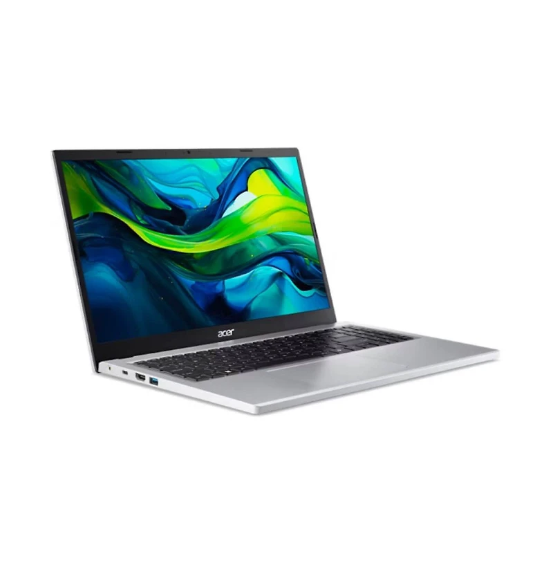 Acer 15.6" Aspire Go 15 Laptop Intel i3-N305 8GB Ram 128GB Ssd Storage - Pure Silver