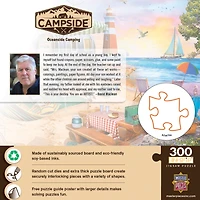MasterPieces Campside - Oceanside Camping 300 Piece Ez Grip Puzzle