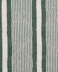 Design Imports Double Strip Chef Kitchen Cooking Baking Collection, Double Oven Mitt, 35x7.5", Dark Green