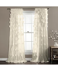 Lush Decor Riley Window Curtain Panel