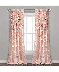 Lush Decor Riley Window Curtain Panel
