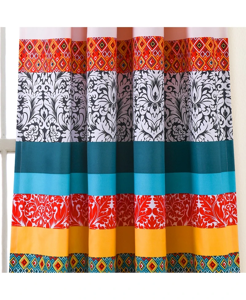 Lush Decor Boho Stripe Window Curtain Panels