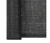 vidaXL Privacy Net Hdpe 4.9'x82' Black
