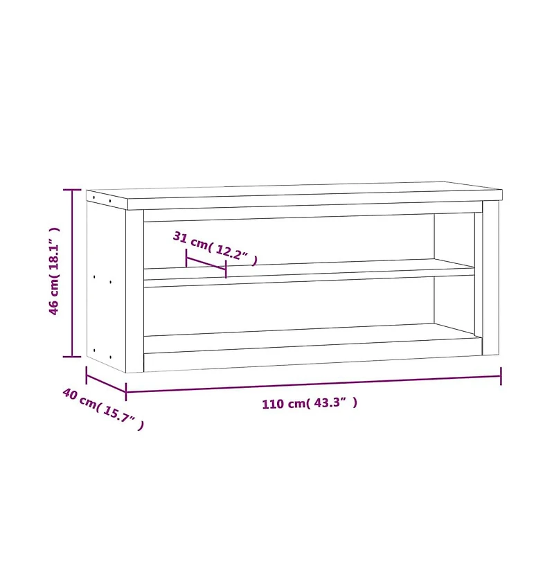vidaXL Kitchen Wall Cabinet with Shelf Stainless Steel