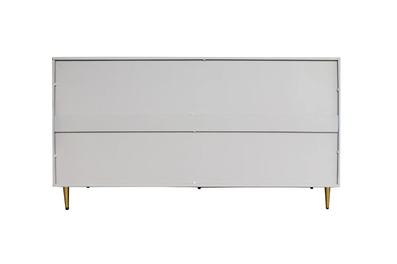 Streamdale Gray Lacquered Wooden Cabinet Server for Multiple Rooms