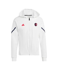 Adidas Men's White St. Louis City Sc 2024 Anthem Travel Full-Zip Jacket