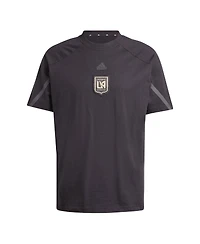 Adidas Men's Black Lafc 2024 Travel Raglan T-Shirt