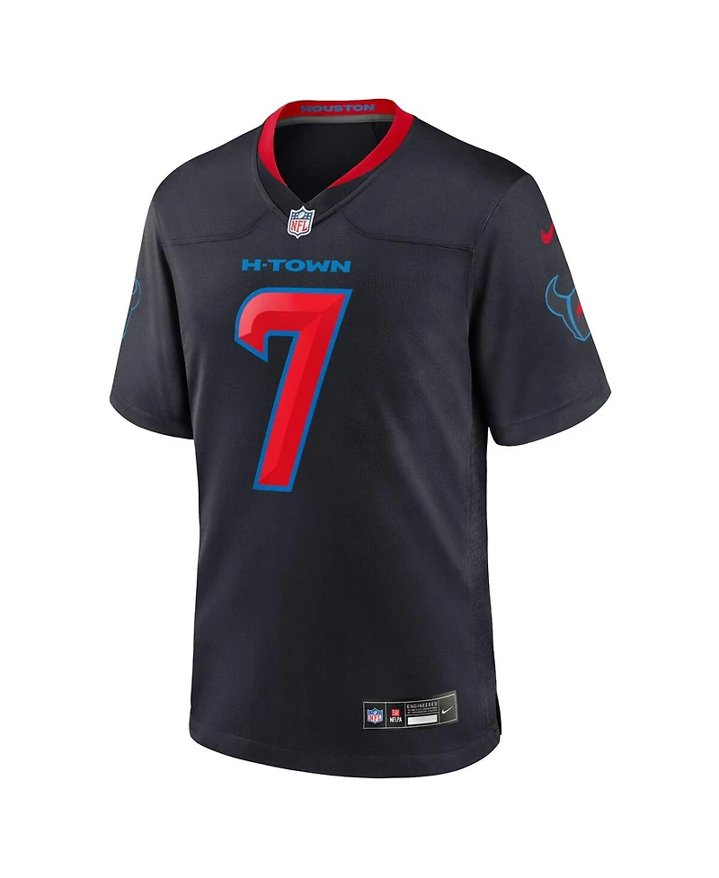 Nike Men's C.j. Stroud Navy Houston Texans 2nd Alternate Game Jersey