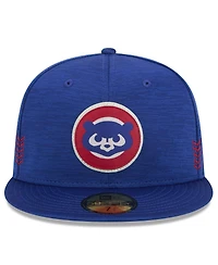 New Era Men's Royal Chicago Cubs 2024 Clubhouse 59FIFTY Fitted Hat