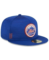 New Era Men's Royal New York Mets 2024 Clubhouse 59FIFTY Fitted Hat