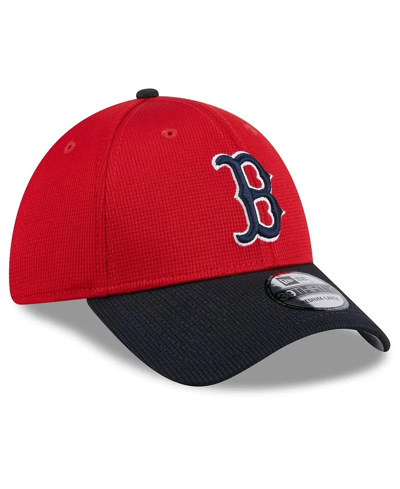 New Era Men's Red Boston Red Sox 2024 Batting Practice 39THIRTY Flex Hat