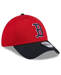 New Era Men's Red Boston Red Sox 2024 Batting Practice 39THIRTY Flex Hat