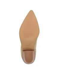 Nine West Women's Kadon Pointy Toe Block Heel Dress Booties