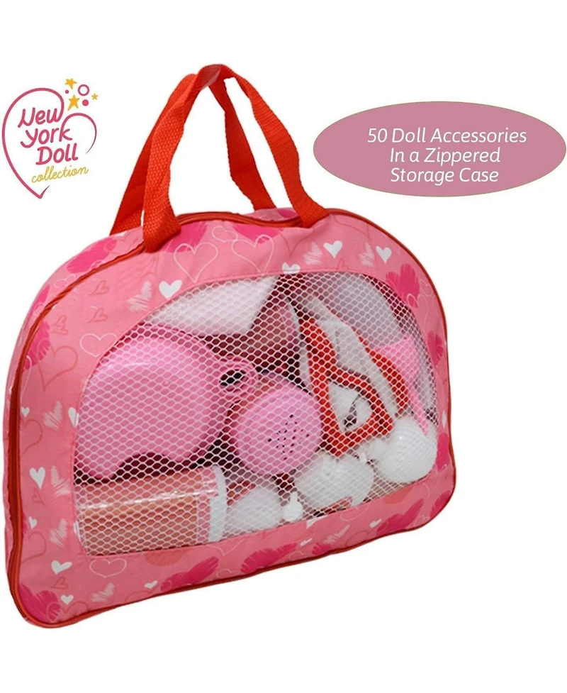 The New York Doll Collection Baby Doll Feeding & Caring Accessory Set