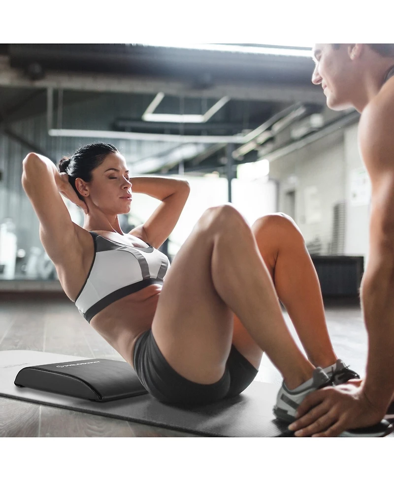 Philosophy Gym Ab Exercise Mat - Sit Up Pad - Abdominal & Core Trainer Wedge