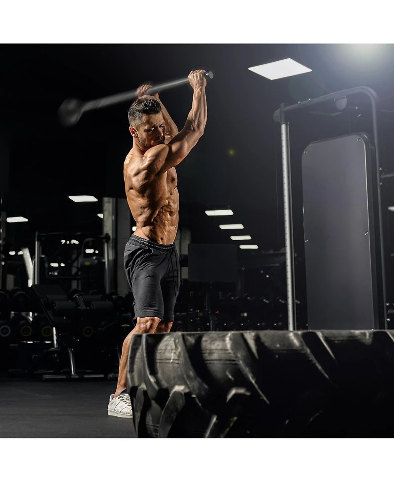 Philosophy Gym Steel Mace Bell 25 Lb, Mace Club for Strength Training, Functional Full Body Workouts