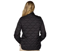 G Lifestyle Clothing Women's Double Zip Padded Jacket