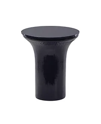 Tov Furniture 1 Pc. Glass Flared Side Table