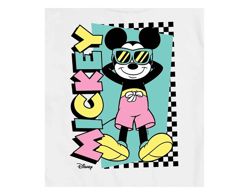 Hybrid Apparel Trendy Juniors Mickey Summer Graphic Tee
