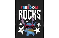 Hybrid Apparel Trendy Juniors Lilo and Stitch Usa Graphic Tee