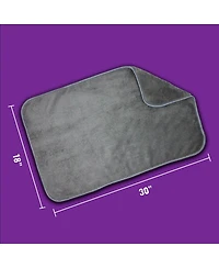 Arkwright Home Towelzilla Car Washing Towel (3 Pack), 18x30, Ultra-Thick and Absorbent 800 Gsm