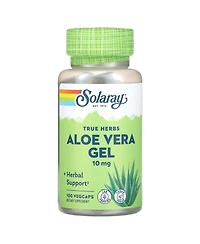Solaray True Herbs Aloe Vera Gel - 100 VegCaps