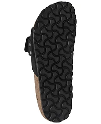 Birkenstock Women's Oita Suede Leather Slide Sandals from Finish Line