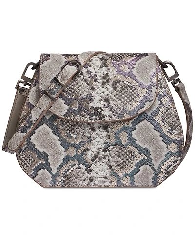 Donna Karan New York Bellerose Python Flap Crossbody