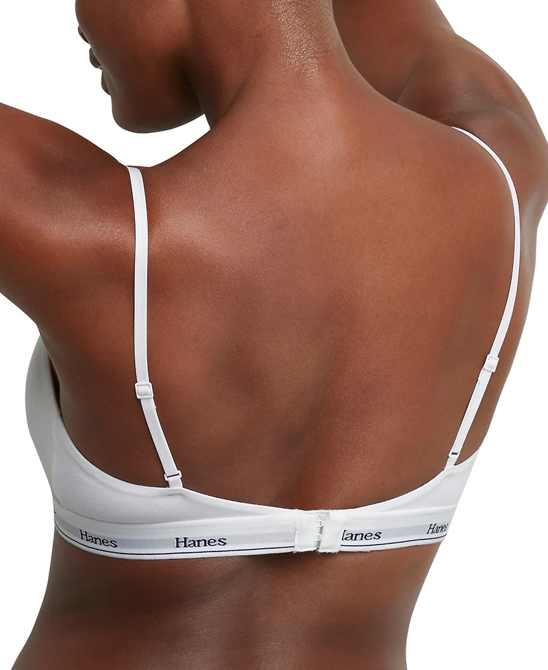 Hanes Women's Originals ComfortFlex Cropped Bralette MSO103