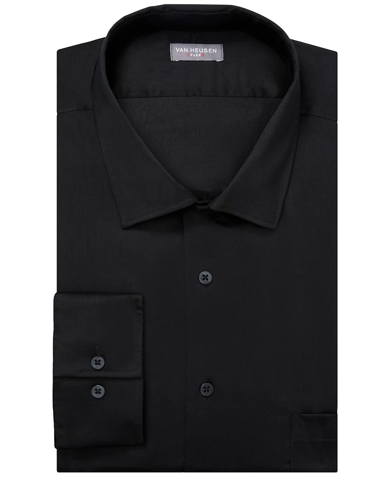 Van Heusen Tall Men's Ultra Wrinkle Free Solid Dress Shirt
